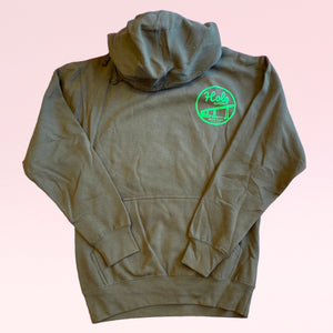 Hola Hoodie Sweatshirt Green