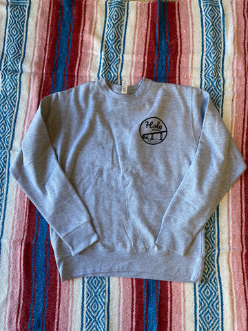 Hola crewneck Sweatshirt (Grey)