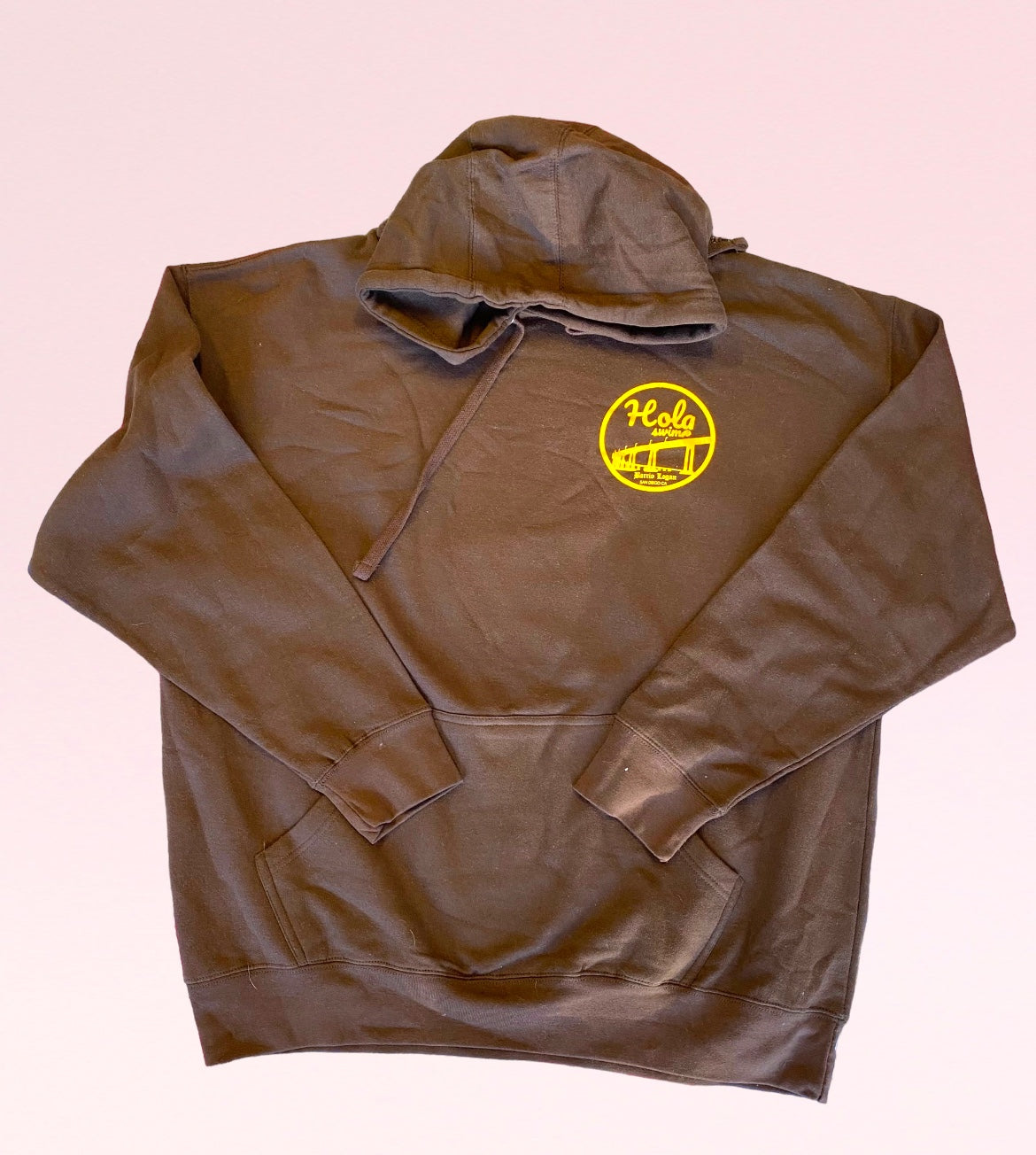 Hola Hoodie Brown
