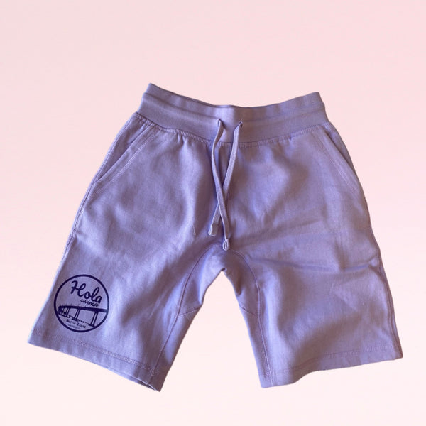 Hola Sweat Shorts Lavender